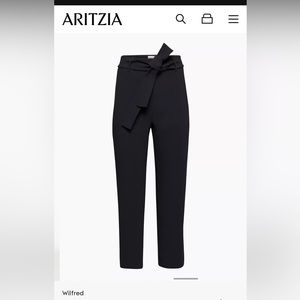 Aritzia tie-front pant